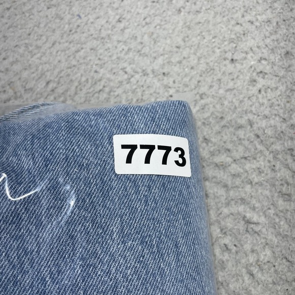 Levis Ribcage Wide Leg Jeans Womens 28 Blue Light Wash High Rise Denim Relaxed - Picture 10 of 10